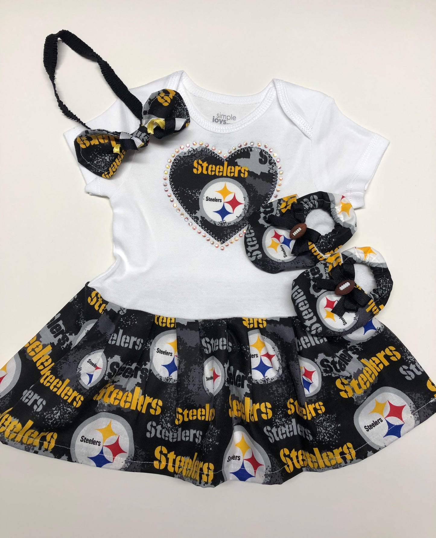 Custom Sports Infant home Coming Outfits