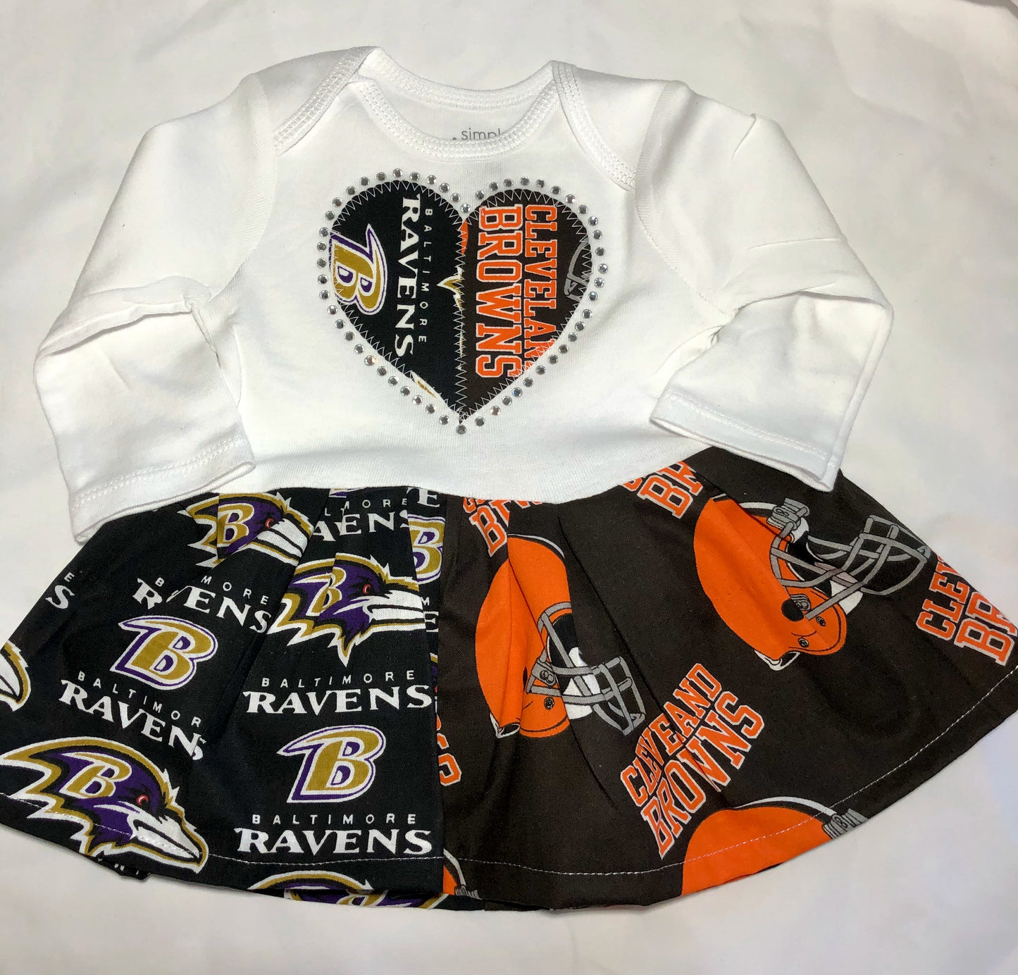 Custom Sports House Divided Infant Dresses