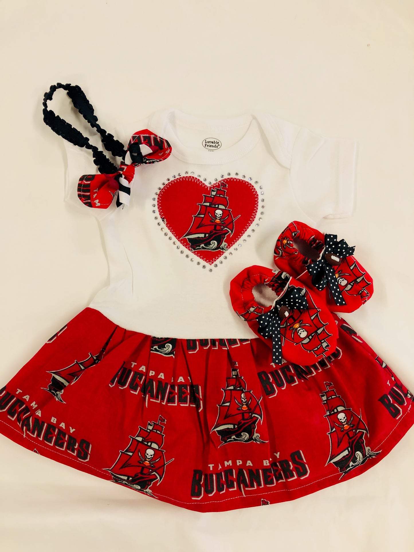 Custom Sports Infant home Coming Outfits