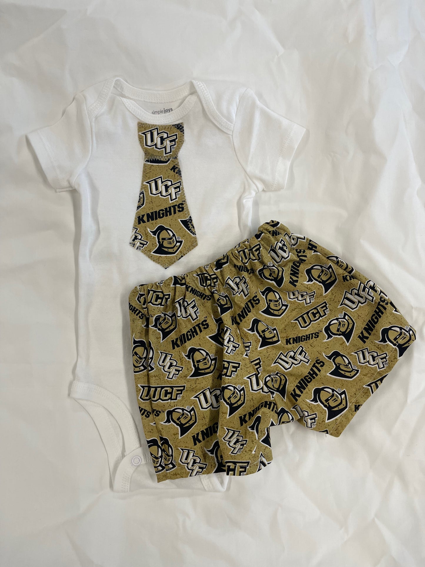 Custom Collegiate Infant Boys Shorts Outfits