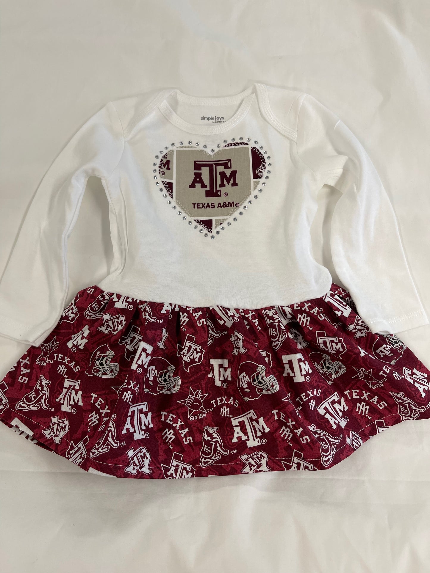 Custom Collegiate Infant Dresses