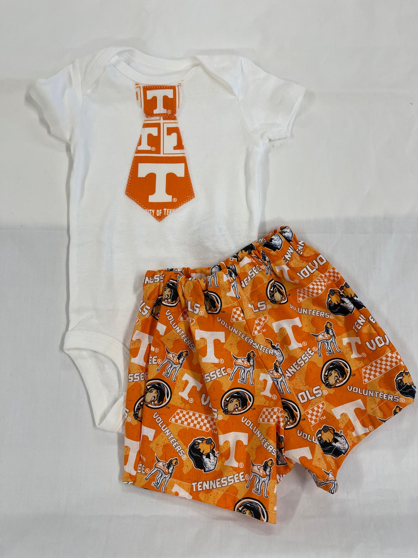 Custom Collegiate Infant Boys Shorts Outfits