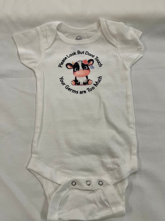 Custom Don't Touch Infant Bodysuits