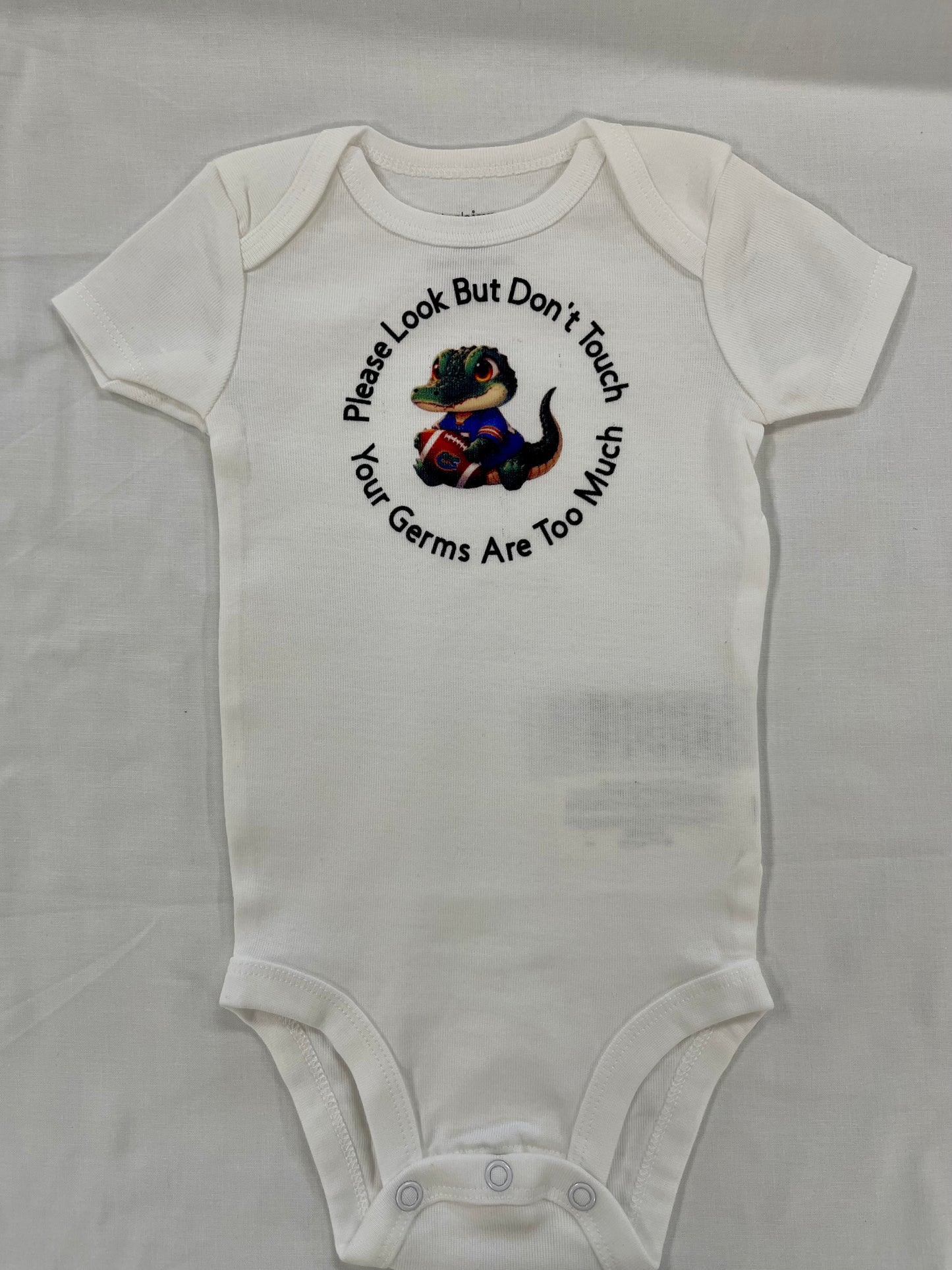 Custom Don't Touch Infant Bodysuits