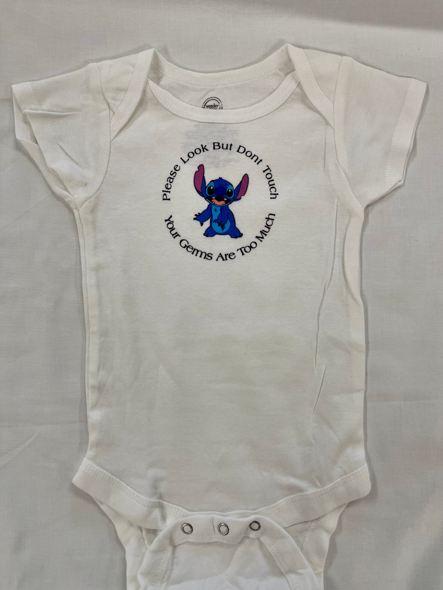 Custom Don't Touch Infant Bodysuits