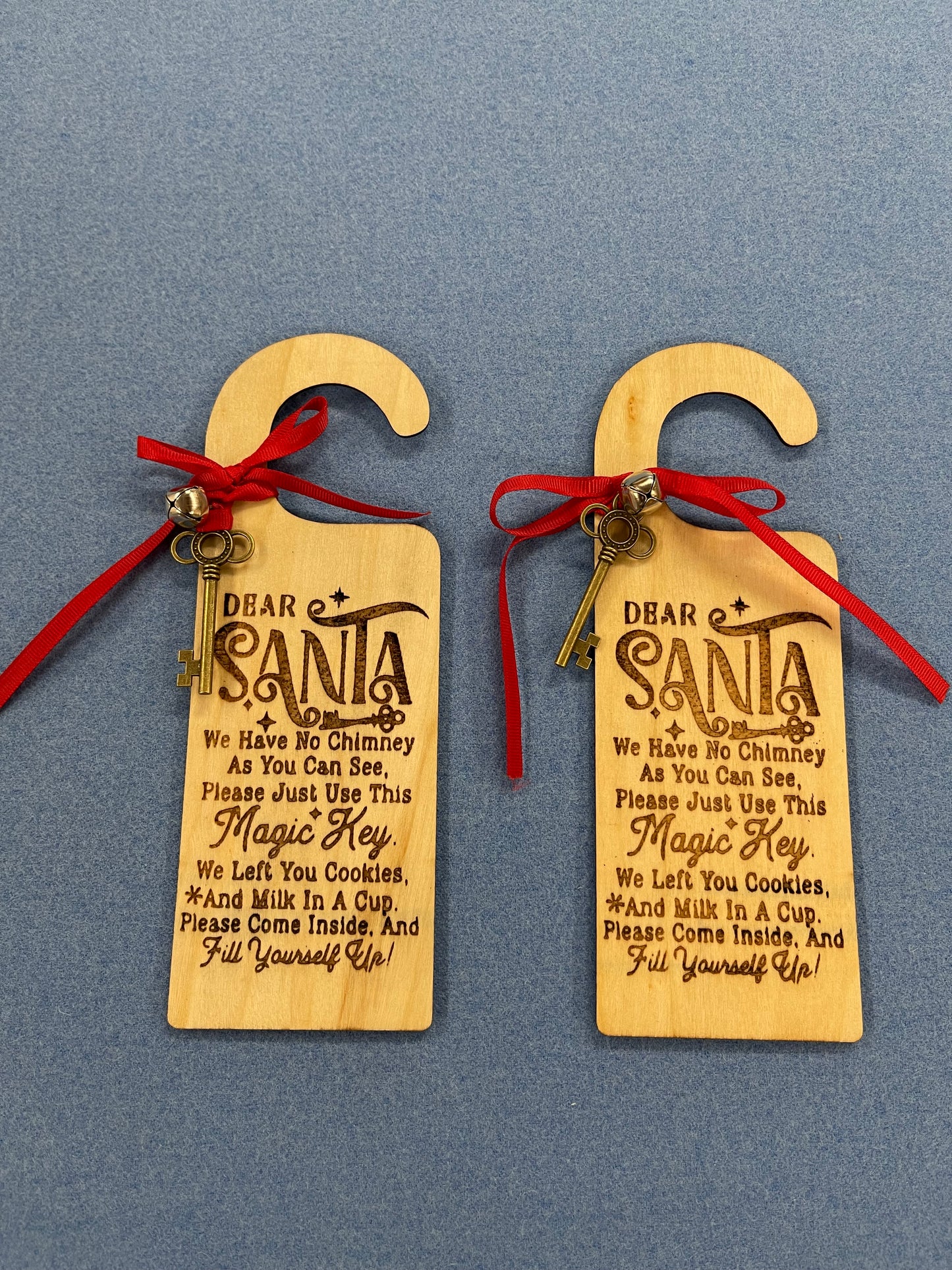 Santa's Magic Key/ Christmas Door Hanger/