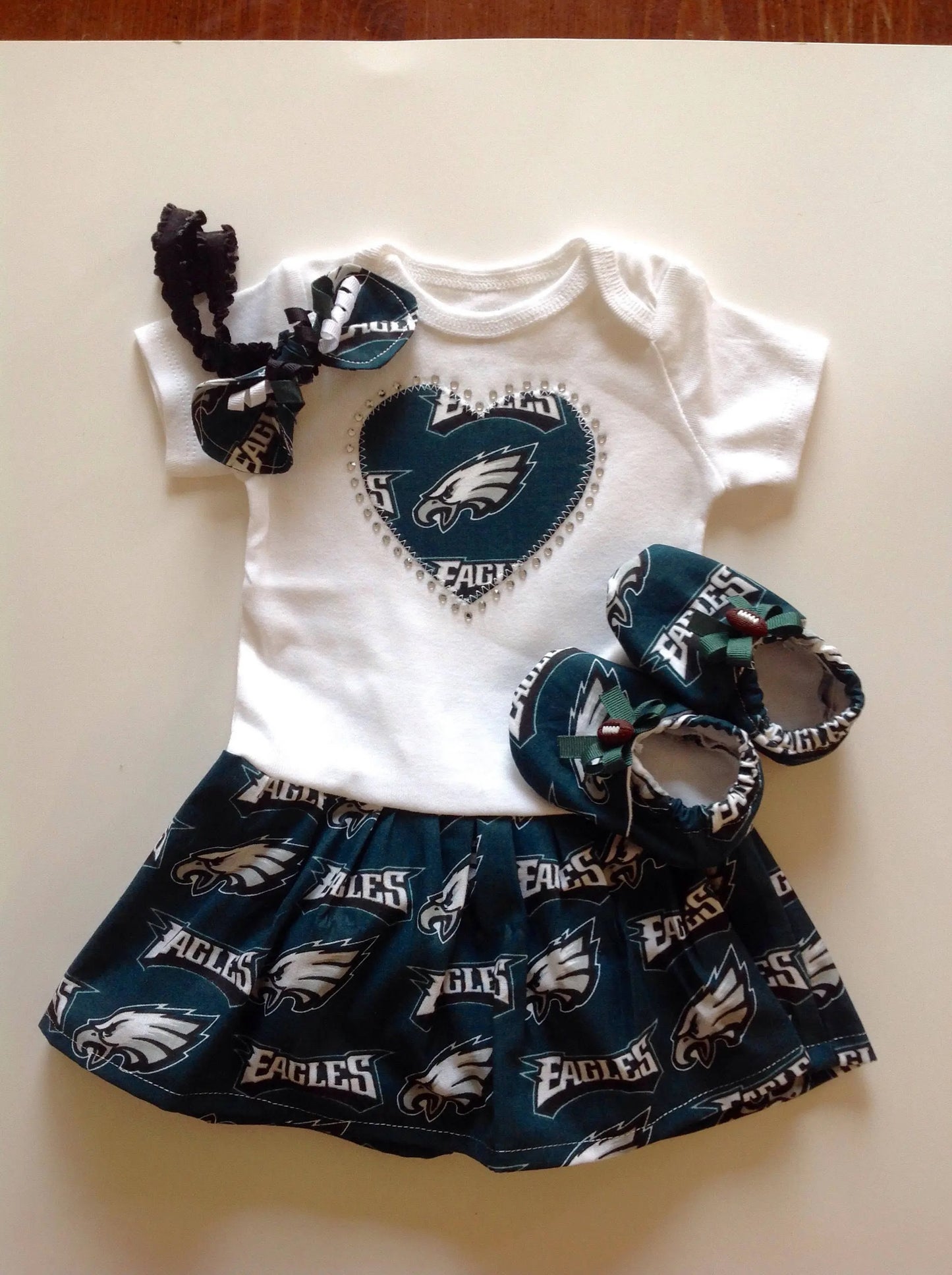 Custom Sports Infant home Coming Outfits