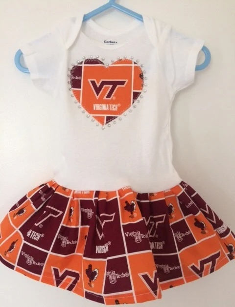 Custom Collegiate Infant Dresses